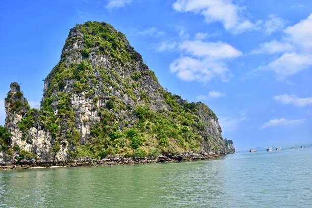 istock The view of islands at Halong bay. 1255005347