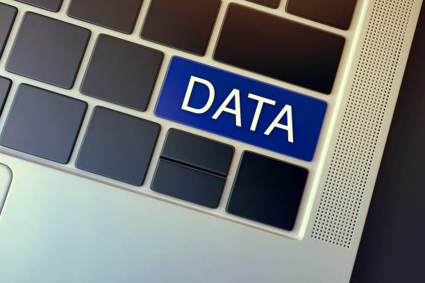 istock Big Data concept. Word imprinted on the keyboard key with blue color highlight. 1255010860