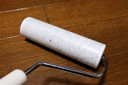 This is a picture of a lint roller.