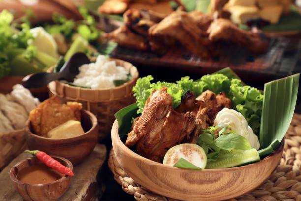 istock Ayam Bakar, the Indonesian Char-Grilled Chicken 1255014743