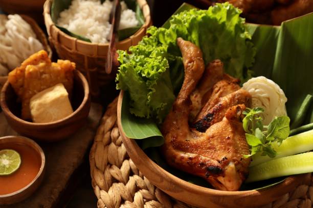 istock Ayam Bakar, the Indonesian Char-Grilled Chicken 1255014773