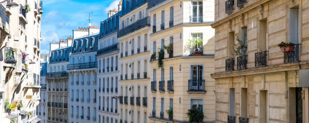 istock Paris, typical facades and street 1255026051