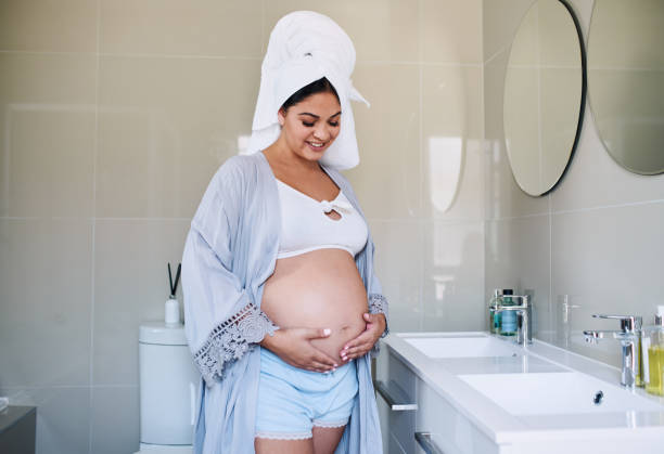 istock I'm way past the morning sickness phase 1255029732