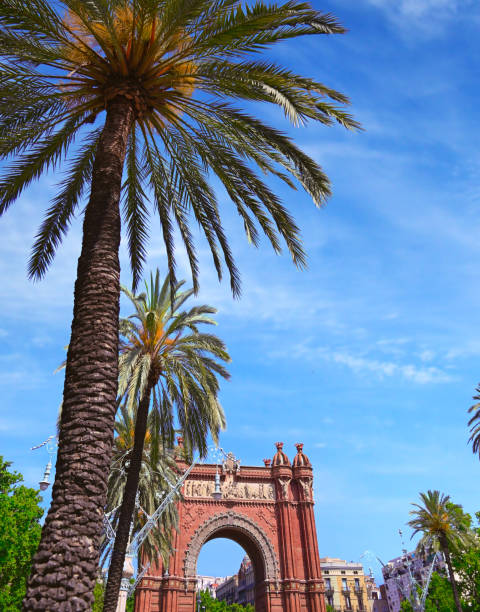 istock The Arc de Triomf in Barcelona, Spain 1255032442