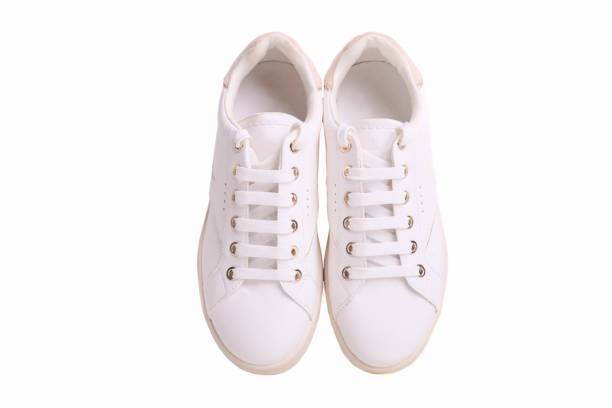 istock Stylish women sneakers 1255037170
