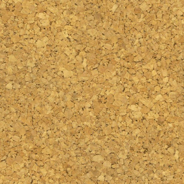 ilustrações de stock, clip art, desenhos animados e ícones de seamless photorealistic cork board pattern - vector illustration in macro with fantastic details - background in shades of beige and brown made of small and big densely and unevenly arranged pieces of cork - material for business brainstorming - unevenly