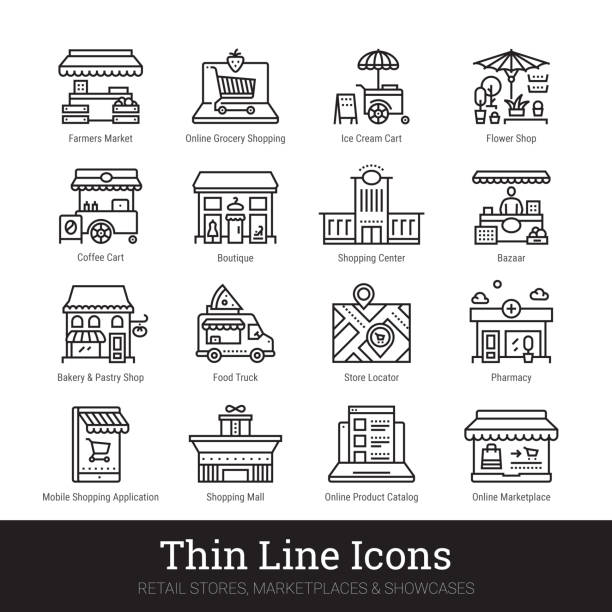 3.200+ Pasar Tradisional Pasar Ilustrasi, Grafik Vektor, & Clip Art