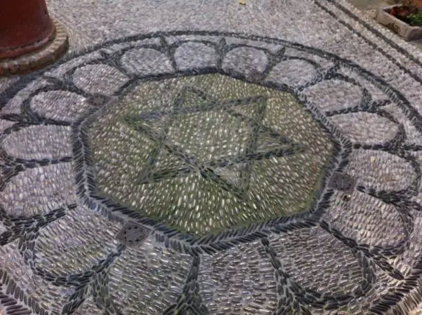 Patio in Jewish Quarter of Cordoba, Spain