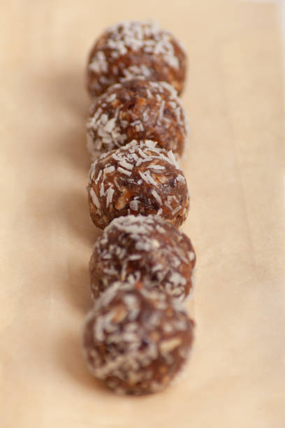 istock Homemade raw candy on the background 1255062768