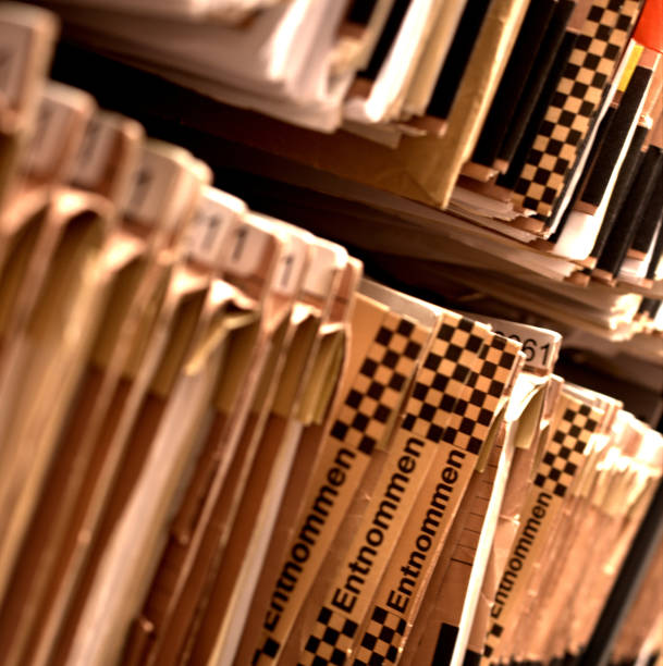istock Files in the Archive Office 1255063391