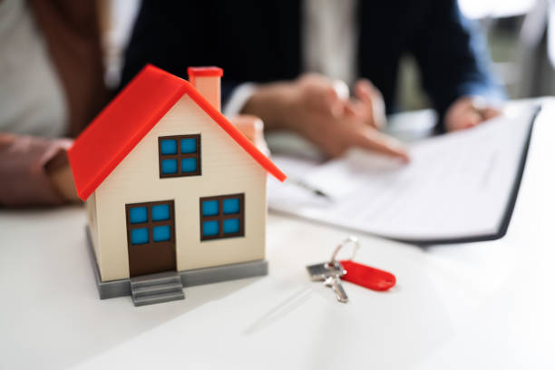 istock Real Estate Rent Contract Sign 1255064929