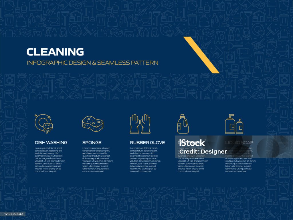 Cleaning Related Process Infographic Template Process Timeline Chart ...
