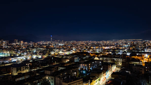 istock Santiago de Chile at night 1255065679