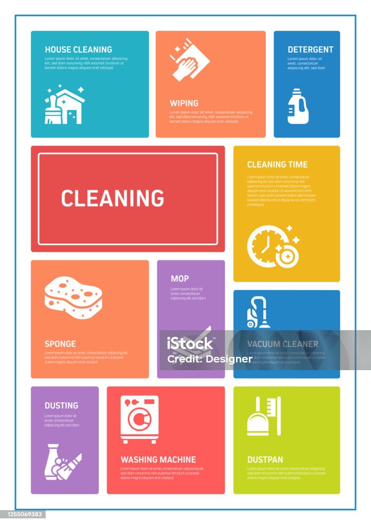 Cleaning Related Process Infographic Template Process Timeline Chart ...