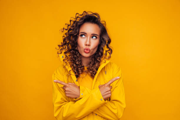 istock Woman in raincoat 1255078270
