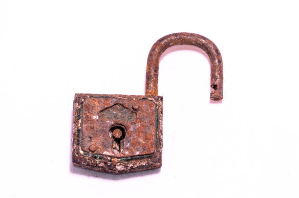 istock Old Antique Vintage Padlock 1255090931