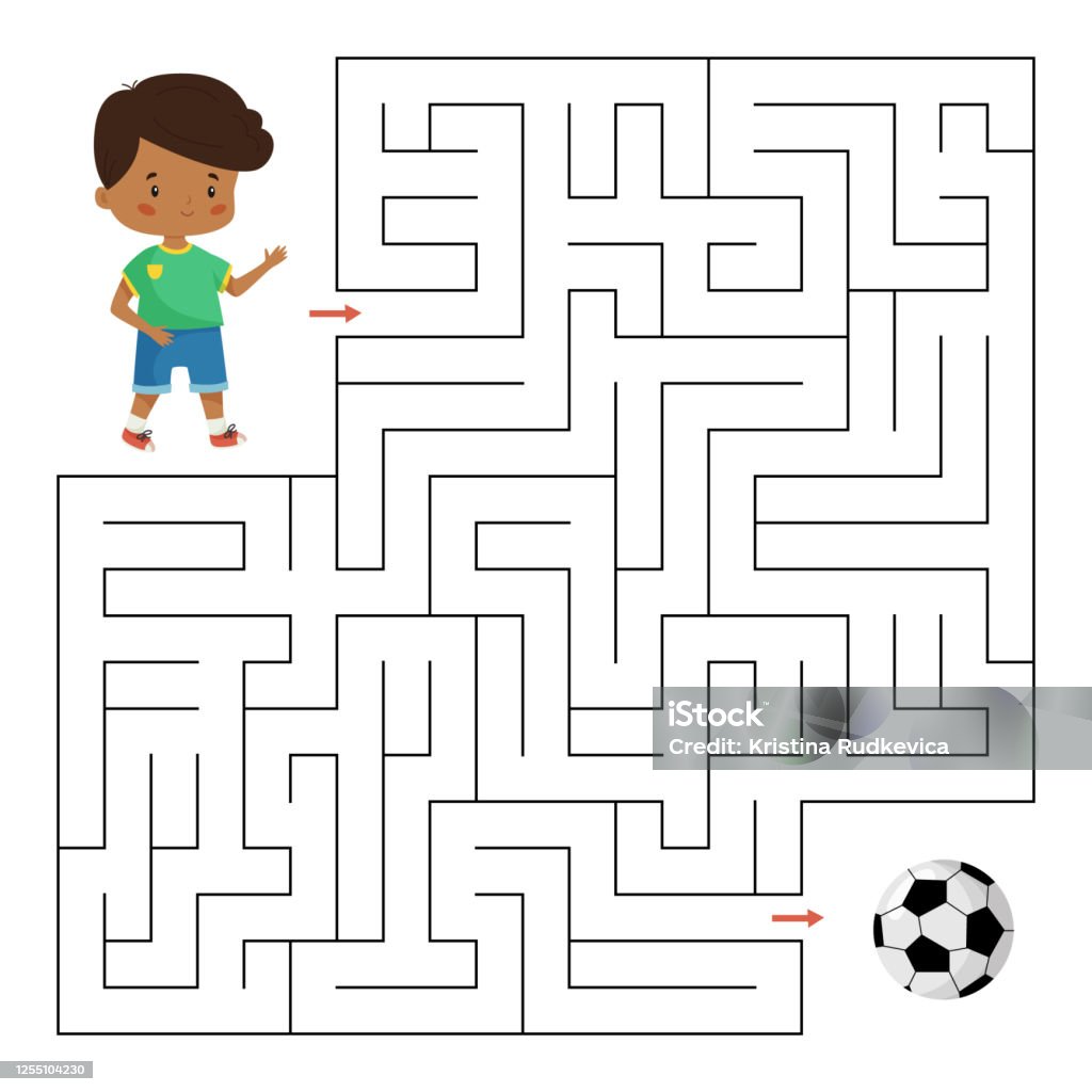 Jogo de Labirinto Online para Criancinhas: A Bola