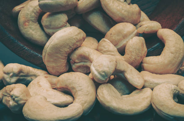 istock Close up Cashew nuts; Food Background 1255104550