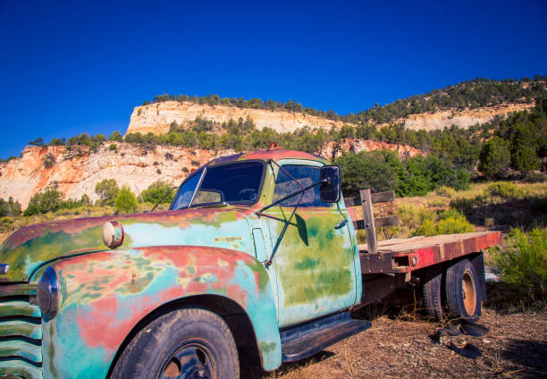 istock old abandon truck in the southwest 1255106252