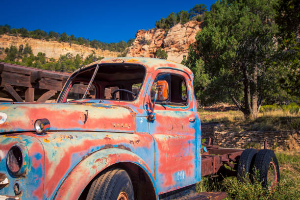 istock old abandon truck in the southwest 1255106321