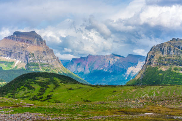 istock The mountain landscape in Glacier national park 1255113828