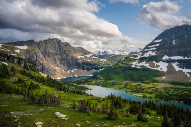 istock Hidden lake in Glacier National Park 1255113918