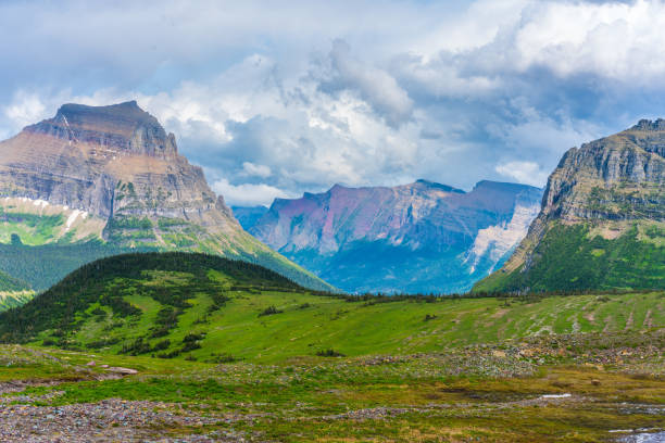 istock The mountain landscape in Glacier national park 1255113964