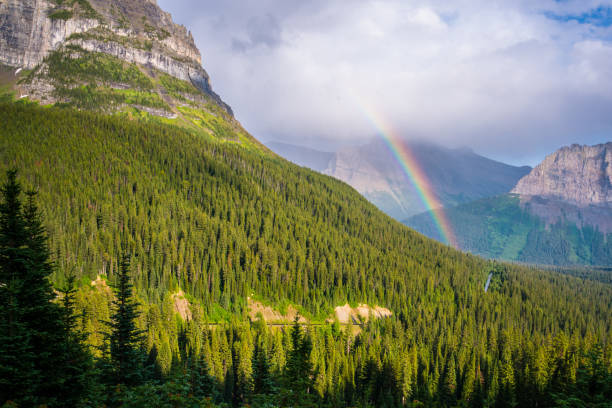 istock Mountains in Glacier National Park 1255114726