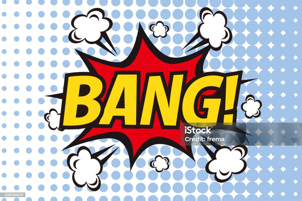 Exploding Boba Cartoon Illustration Of A Cartoon Style Exploding Speech Bubble Stock ...
