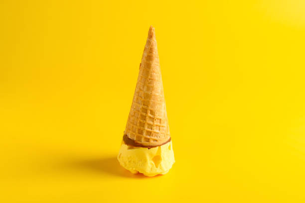 istock side view fresh durian flavor ice cone on a yellow background 1255132056