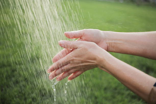 istock Washing hands rubbing with soap man for coronavirus prevention. Death to germs 1255152121
