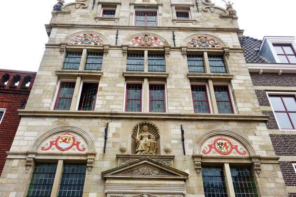 istock Historical houses in Brouwershaven 1255156983