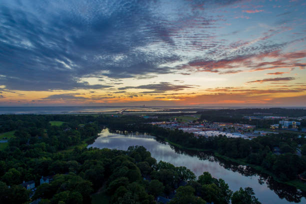 istock July sunset over Mobile Bay 1255163927