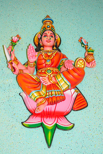 statue of ganga mother of river  Varansi , Uttar Pradesh, India, 29 ‎November ‎2022