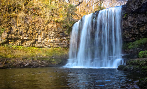 istock Sgwd Yr Eira waterfall in Wales, UK 1255187137