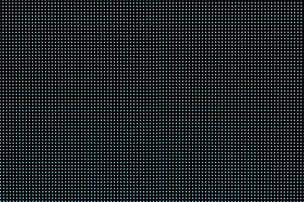 istock LCD screen closeup image, macro of RGB pixels 1255194529