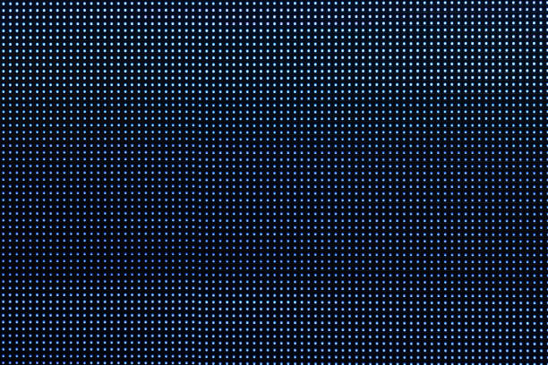 istock Macro shot of LCD TV screen. 1255194545
