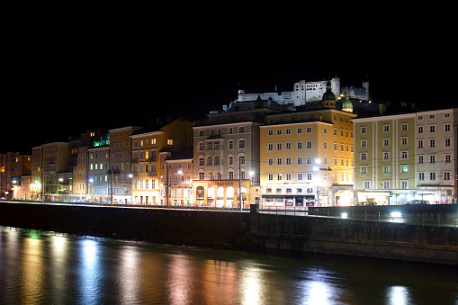 02/19/2020 - Salzburg, Austria\nSalzburg is an Austrian city with a well-preserved pedestrian old town with medieval and baroque buildings. It is the birthplace of the famous composer Mozart.