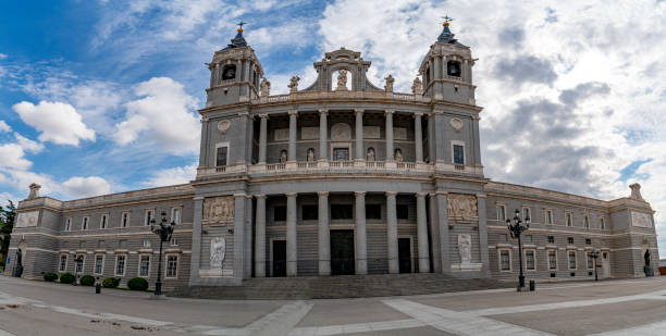 istock Madrid royal palace panorama 1255199892