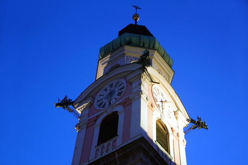 The Hospital Church of the Holy Spirit is a Roman Catholic church located on the main pedestrian street in the old town of Innsbruck.
It was built in 1700.