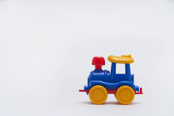 istock Toy car on white background 1255204660