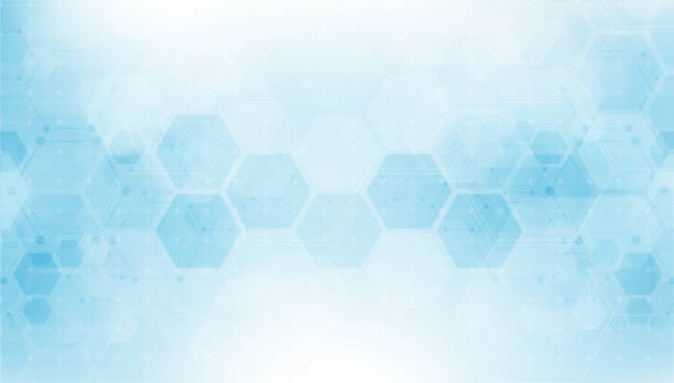 ilustraciones, imágenes clip art, dibujos animados e iconos de stock de adn digital, secuencia, estructura de código con brillo. concepto científico y experiencia en nanotecnología. diseño vectorial. - biotecnología