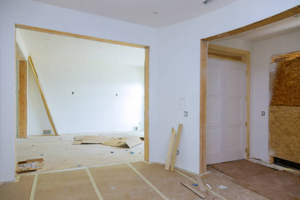 istock Construction building industry new home construction interior drywall finish details 1255209514