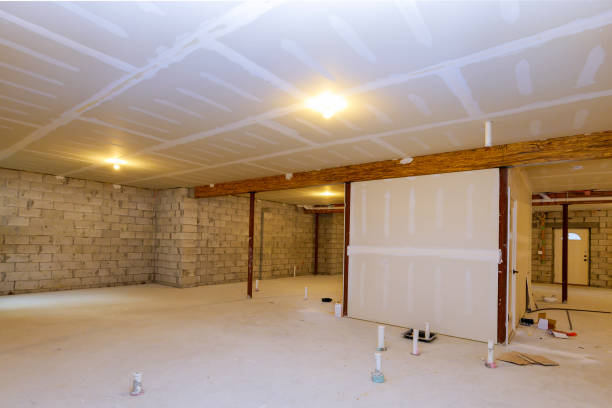 istock New residential construction home framing with basement view 1255209516