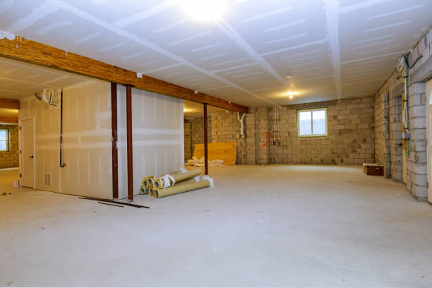 Unfinished new build interior construction basement renovation Unfinished new build interior construction basement renovation ground floor Inside basement stock pictures, royalty-free photos & images