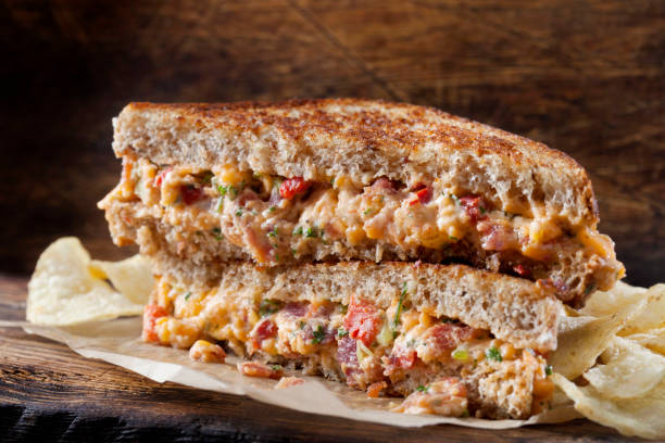 istock Grilled Pimento Cheese Sandwich with Bacon 1255209667