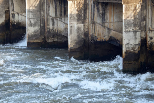 istock Hydro Power Electric Dam in Thailand 1255216785