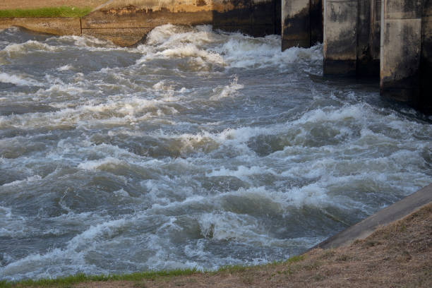 istock Hydro Power Electric Dam in Thailand 1255216902