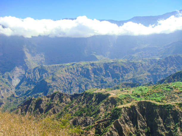 istock La Reunion Island. View on Cilaos Circus 1255218013