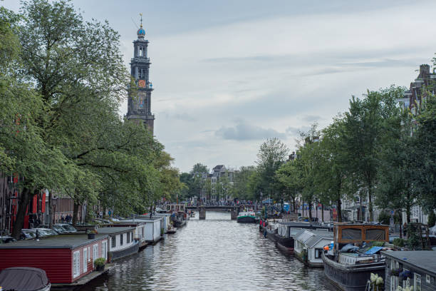 istock Architecture photography and canals from Amsterdam, Holland, 2019 1255221177